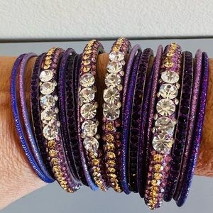 NWT 20 Bracelet Stack, Chamak by Priya Kakkar